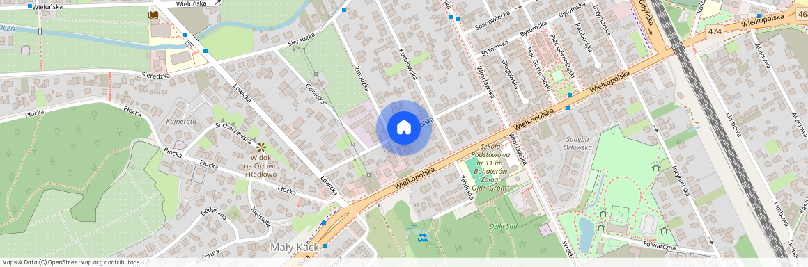 ul. Małopolska, Mały Kack, Gdynia, pomorskie