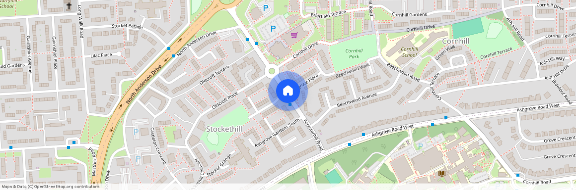 Foresterhill Road, Stockethill, Aberdeen, AB16