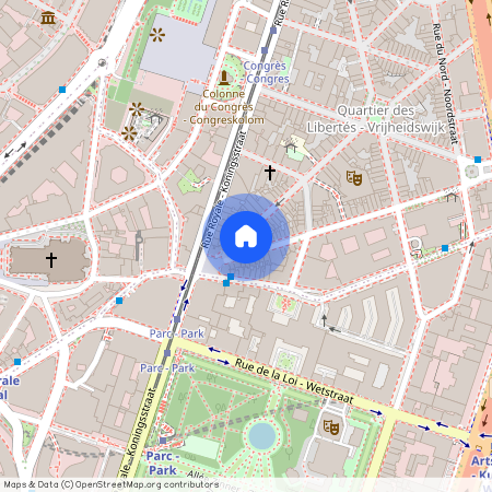Rue de l'Enseignement, 73, 1, 1000, Bruxelles