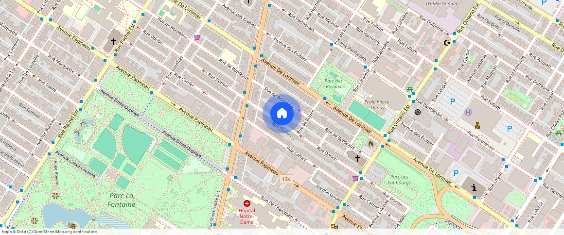 ** Rue Dorion, Ville-Marie, Ville-Marie, Ile de Montréal, H2K 4B5