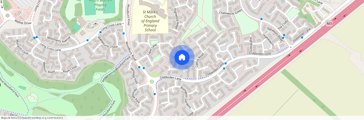 Primrose Gardens, Hatch Warren, Basingstoke, Hampshire, RG22