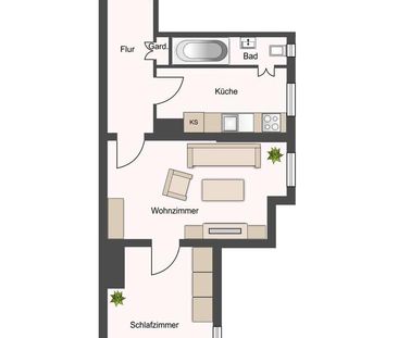 Gemütliche 2-Zi.-Wohnung auf der Schwanthalerhöhe - Photo 4