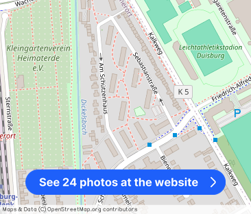 3-Zimmer-Wohnung mit Balkon in Duisburg-Wanheimerort mieten - Photo 1