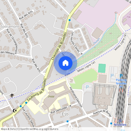 chemin Maxile, 1, 1400, Nivelles