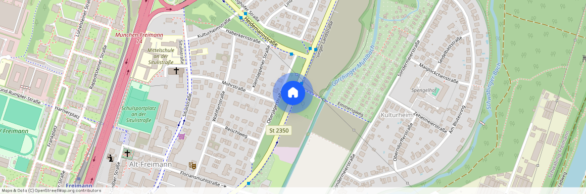 Freisinger Landstr., 80939, Freisinger Landstr.    München  Freimann