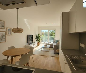 Sonniger Südbalkon mit Ausblick - Photo 2