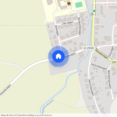 Flistadsvägen, Tidan