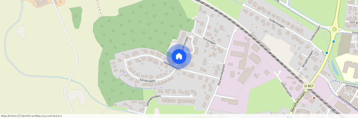 Uppåkravägen, Gnesta