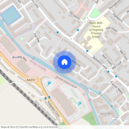 Swan Mead, Nash Mills, Hemel Hempstead, Hertfordshire, HP3