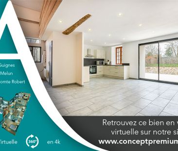 Location maison 3 pièces, 76.81m², Moisenay - Photo 1