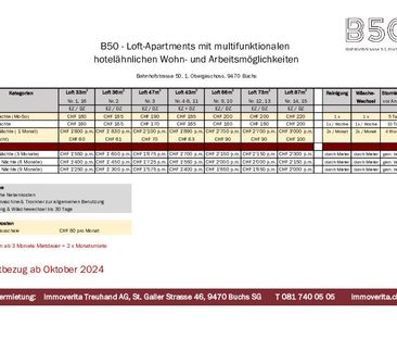 Studio loft meublé de 36 m2 au 1er étage - Photo 4
