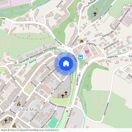 pl. Jana Matejki, dolnośląskie, złotoryjski, Złotoryja