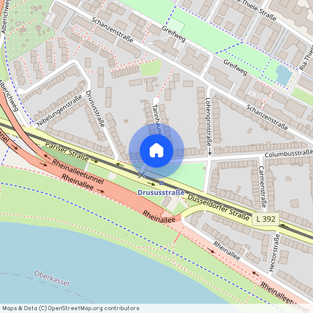 Columbusstaße 76, 40545 Düsseldorf - Oberkassel