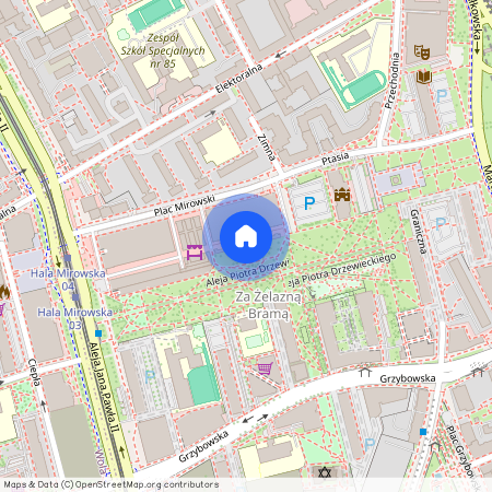 Warszawa, Śródmieście, Mirów, ul., Krochmalna