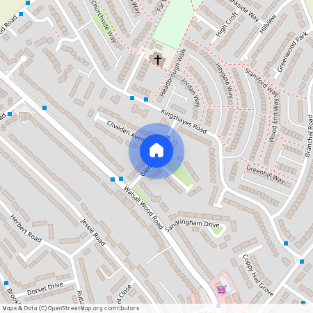 Glendower Road, Walsall, West Midlands, WS9