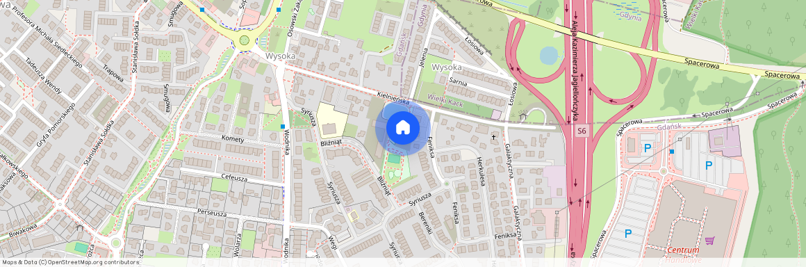 ul. Feniksa, Osowa, Gdańsk, pomorskie