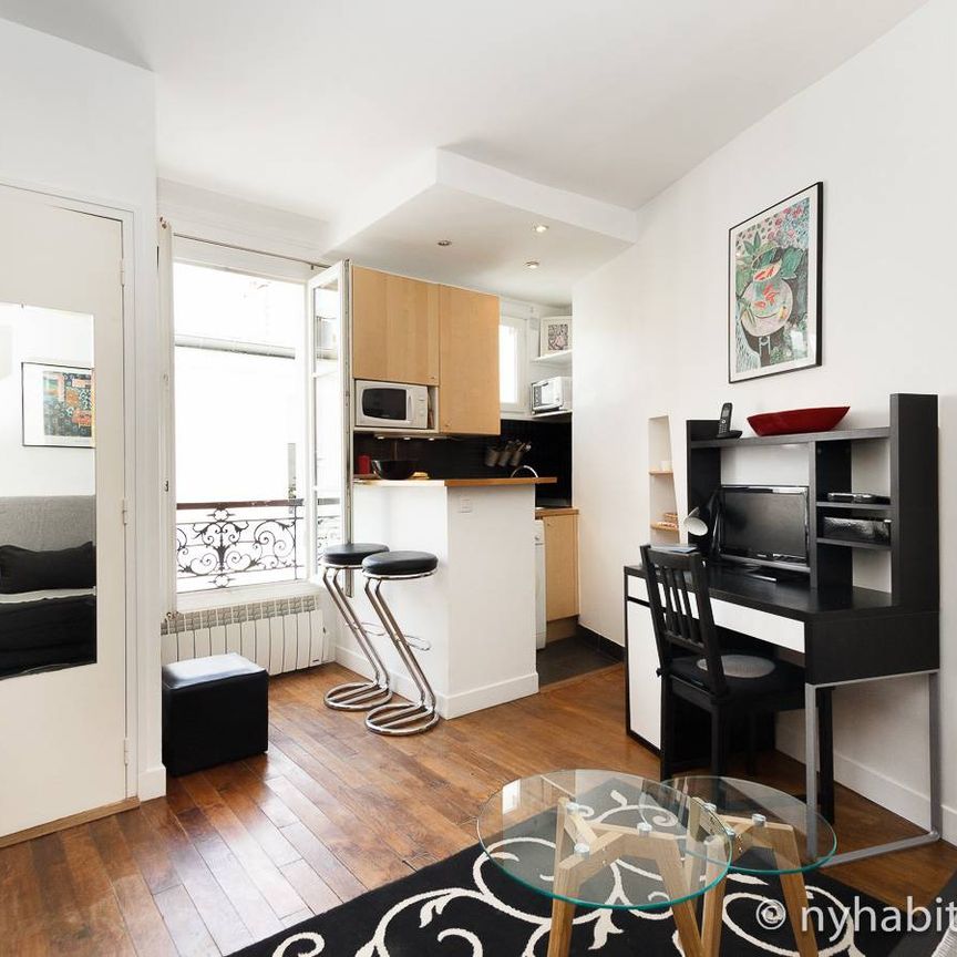 Logement à Paris, Location meublée - Studio T1 - Arc de Triomphe, Trocadéro - Auteuil - Passy (PA-3888) - Photo 1