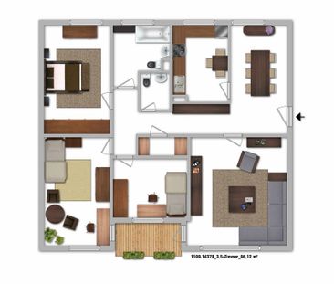 Stockholmstr. 1, 24109 Kiel OT Mettenhof - Foto 1