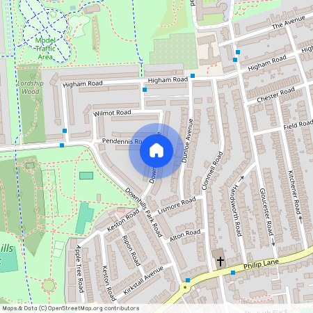 DOWNHILLS AVENUE, LONDON, N17 6LG, Tottenham, London, N17