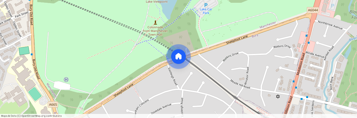 Sheepfoot Lane, Prestwich, M25