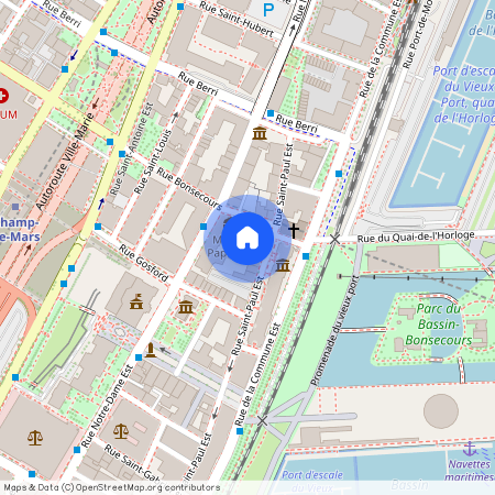 375 Rue St Paul E, Ville-Marie, Ville-Marie, Ile de Montréal, H2Y 1H1