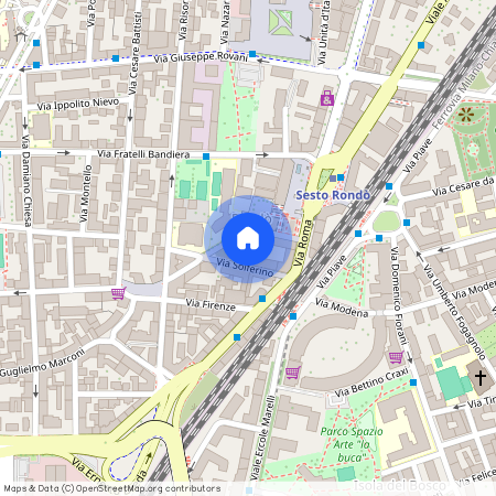 Via San Martino, Włochy, Sesto San Giovanni