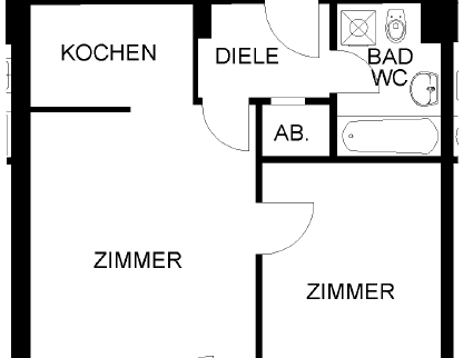 2-Zimmer Wohnung in Haspe-Zentrum - Foto 1