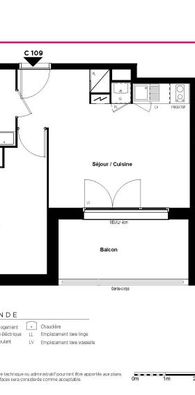 Location Appartement 2 pièces 40m² EAUNES 31600 - Photo 2