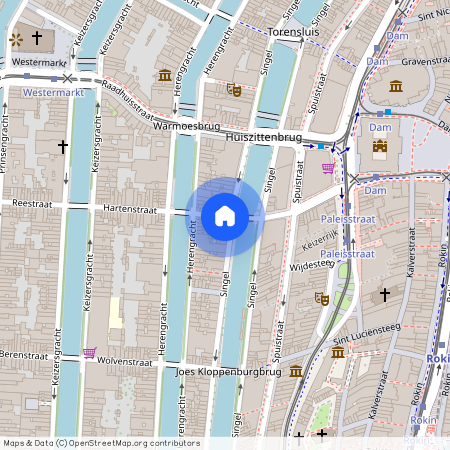 Singel 282-B, Felix Meritisbuurt, 1016AD, Amsterdam