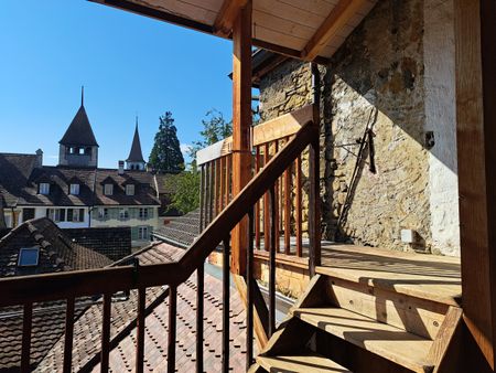 HAUPTGASSE 36,Spacieux 2.5 pièces aux poutres apparentes et de 120M2 - Photo 2