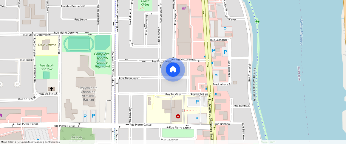 ** Rue Thibodeau, Saint-Jean-sur-Richelieu, Saint-Jean-sur-Richelieu, Montérégie, J3A 1X8