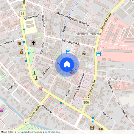 ul. Staropijarska, Łuków, łukowski, lubelskie