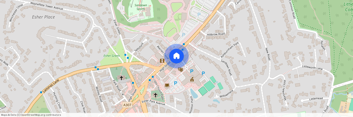 2 King Georges Walk, 5 High Street, Esher, Surrey, KT10