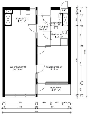 Te huur: Appartement Beemsterstraat 546 B 11 in Amsterdam - Photo 2
