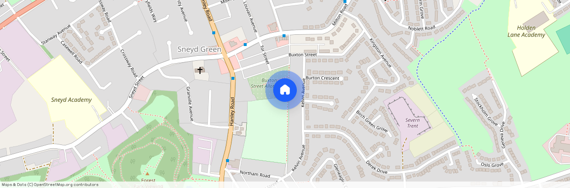 Buxton Street, ST1 6BW