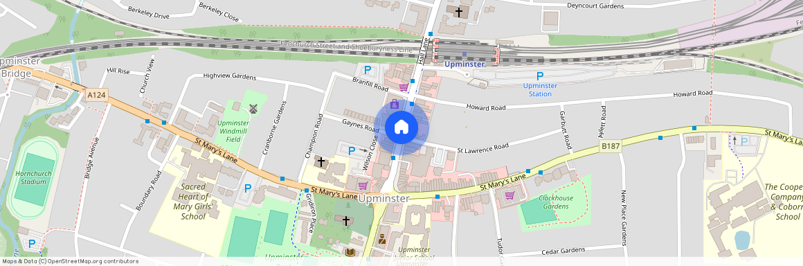 Station Road, Upminster, Essex, RM14