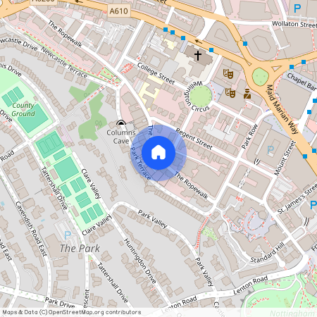 Apartment, Cavendish House, Park Terrace, Nottingham, NG1 5AY