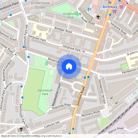 Bickerton Road, Bickerton Road, N19