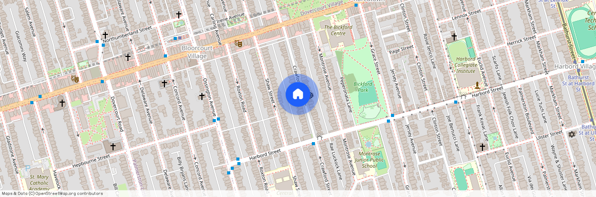 640 Crawford Street Unit# Upper, Toronto