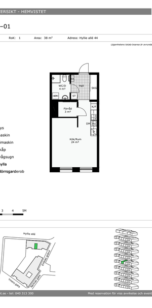 Hyllie allé 44, Hyllievång - Foto 1