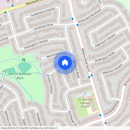 58 Erinlea Crescent Unit# Main, Toronto