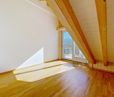 Sion, superbe attique de 5.5 pièces avec terrasses et cheminée (de ... - Foto 3