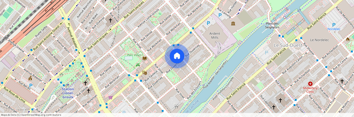Unité 4 1/2 - Wilcox - 230 rue Dominion, Le Sud-Ouest