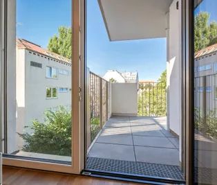 Erstbezug! Lichtdurchflutete 3-Zimmer-Neubauwohnung mit Balkon in Penzing - ab sofort - Photo 2