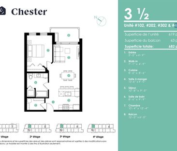 Appartement Salaberry-de-Valleyfield À Louer - Photo 2