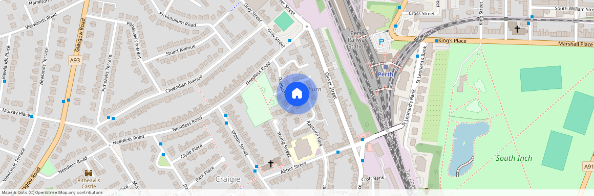 Raeburn Park, Craigie, Perthshire, PH2