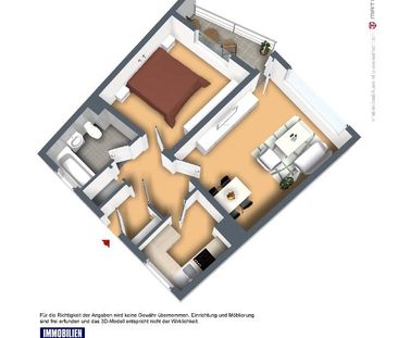 Demnächst frei! 2-Zimmer-Wohnung in Remscheid Lüttringhausen - Foto 1