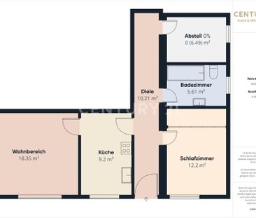 Stilvoll & gut geschnitten | Möblierte 2-Zimmer-Wohnung - Photo 1