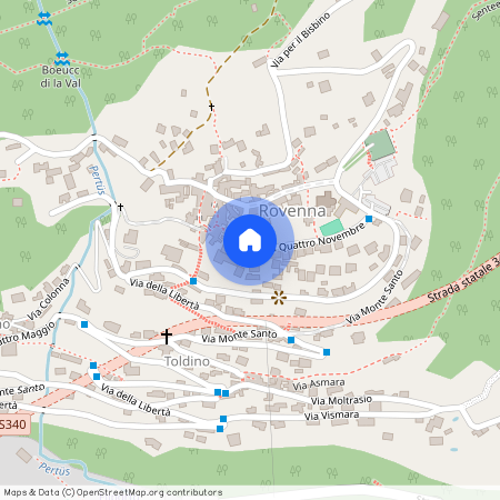 Toscano, Provincia di Como, Cernobbio, Casa, Piazza Vittoria, Cernobbio
