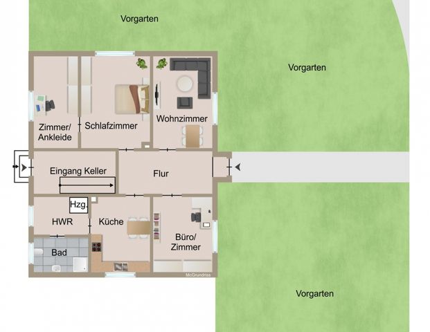 Moderne Erdgeschosswohnung in idyllischer Waldrandlage - Ruhe und Komfort vereint! - Foto 1